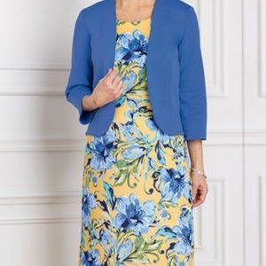 Anthony Richards Printed Dress with Jacket